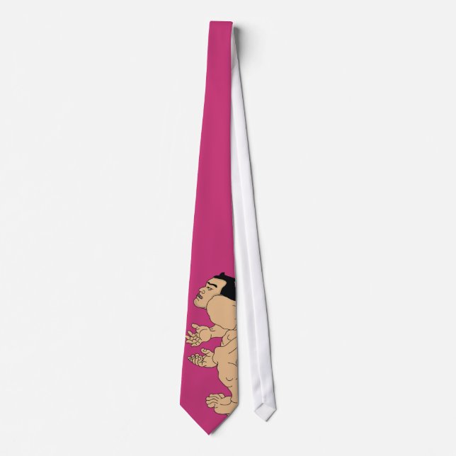 Sumo wrestling neck tie (Front)