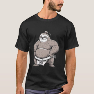Sumo Wrestling Sloth Martial Arts Funny For Kids B T-Shirt