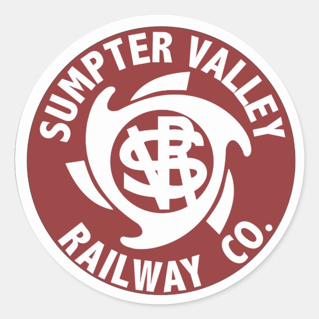 Sumpter Valley Railroad Stickers (Front)