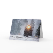 Sumpter Valley Train Christmas Card