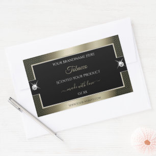 Sumptuous Black Platinum Brilliants Product Label