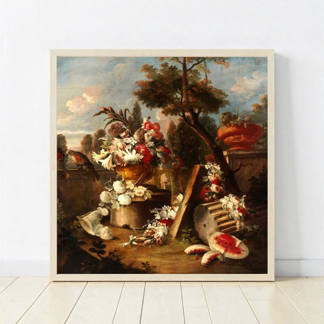 Sumptuous Floral and Fruit Still Life Poster (Creator Uploaded)