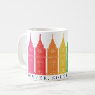 sumter, sc rainbow mug