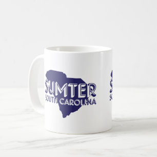 Sumter South Carolina Shape Mug