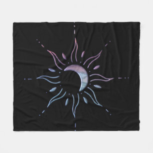 Sun 1 fleece blanket