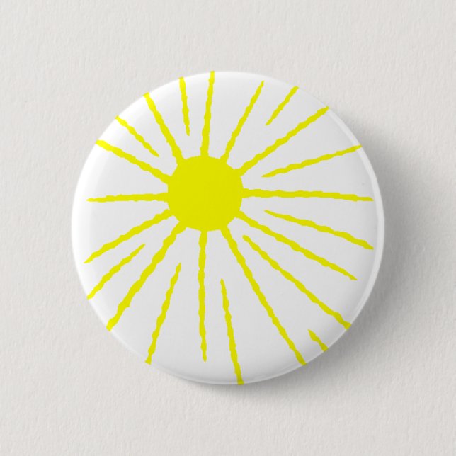 Sun 6 Cm Round Badge (Front)