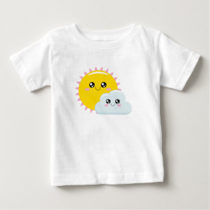 Sun and Cloud Baby T-Shirt