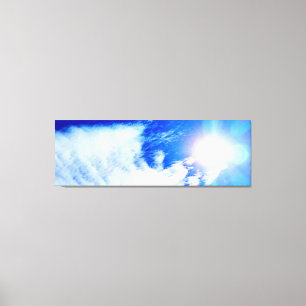 Sun And Clouds In Ottawa Sky. Buy Now Canvas Print