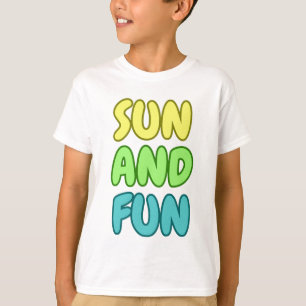 Sun And Fun Kids T-Shirt