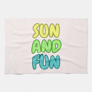 Sun And Fun Kitchen Towel