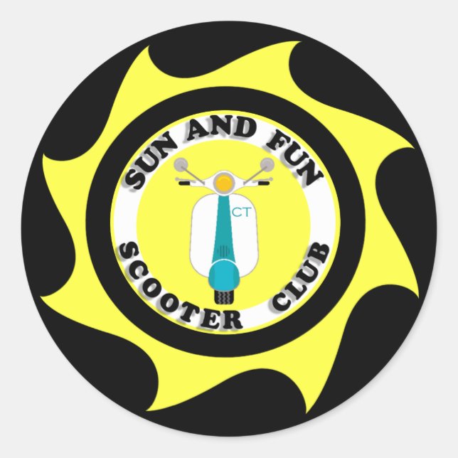 SUN AND FUN STICKERS (Front)