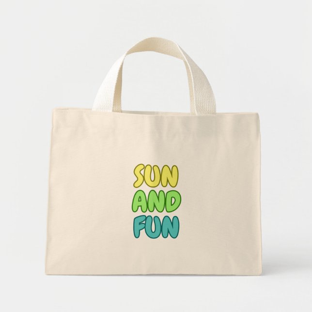 Sun And Fun Tiny Tote (Front)