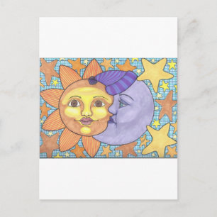 Sun and Moon 1 Postcard
