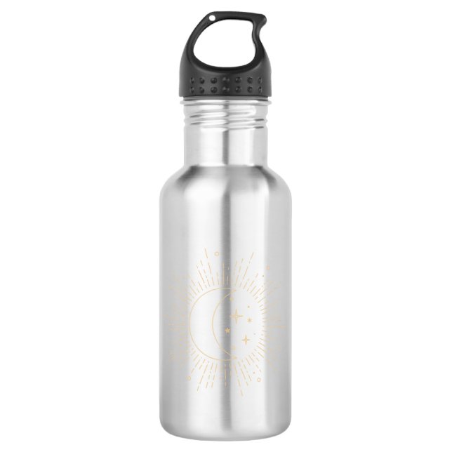 Sun and Moon 532 Ml Water Bottle (Front)