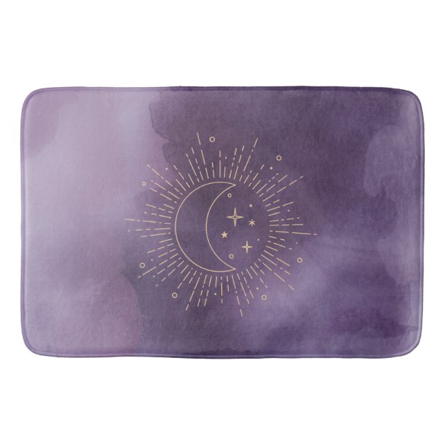 Sun and Moon Bath Mat (Front)