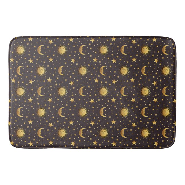 Sun and Moon Bath Mat (Front)