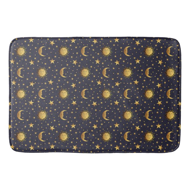 Sun and Moon Bath Mat (Front)