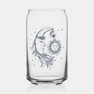 Sun and Moon Can Glass