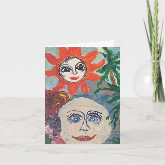 Sun and Moon Card (Front)