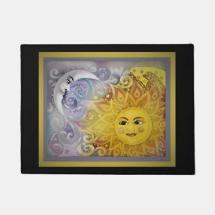 Sun and Moon  Doormat