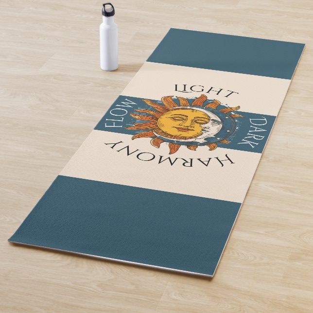 Sun and Moon Energy Flow Yoga Mat (In Situ)