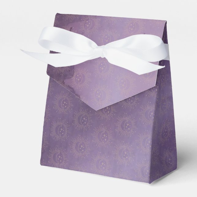 Sun and Moon Favour Box (Front Side)