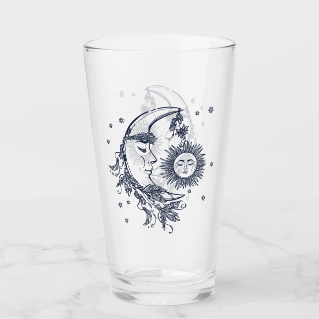 Sun and Moon Glass (Front)