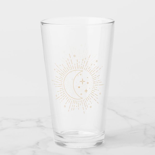 Sun and Moon Glass (Front)