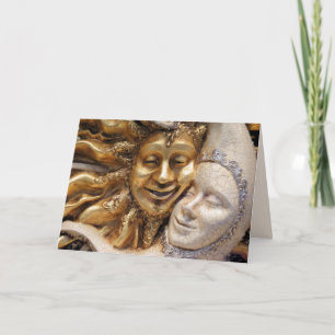 sun and moon greeting card
