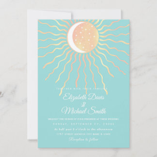 Sun And Moon Invitation