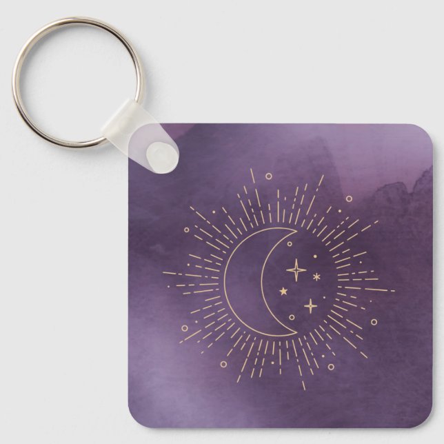 Sun and Moon Key Ring (Front)