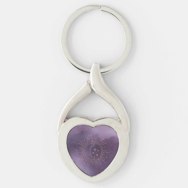 Sun and Moon Key Ring (Front)