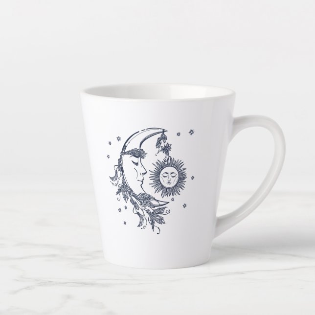 Sun and Moon Latte Mug (Right)