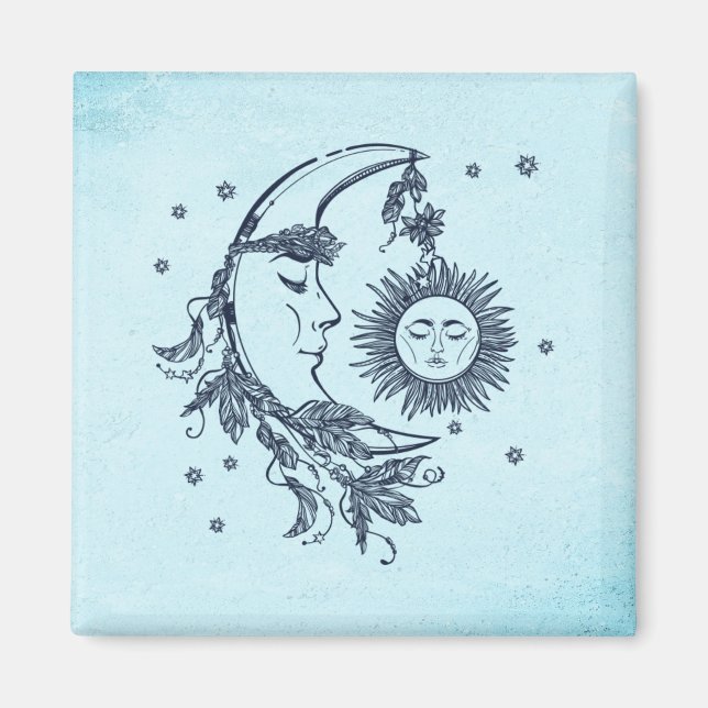 Sun and Moon Magnet (Front)
