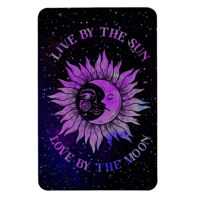 Sun and Moon Magnet (Vertical)