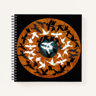 Sun and moon notebook