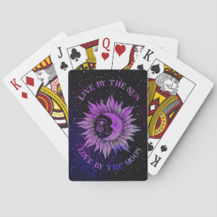 Sun and Moon Playing Cards