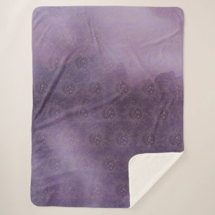 Sun and Moon Sherpa Blanket