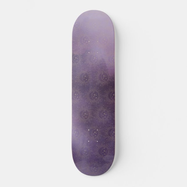 Sun and Moon Skateboard (Front)