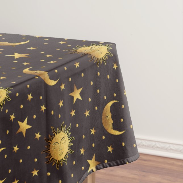 Sun and Moon Tablecloth (In Situ)