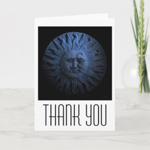 Sun and Moon Thank You Greeting Card