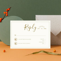 Sun and Moon Timeless Reply Card