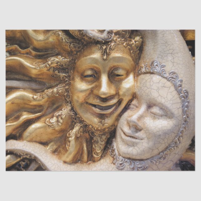 sun and moon tissue paper (Front)