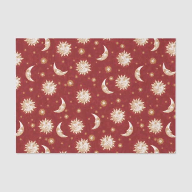Sun and Moon Tissue Paper (Front)