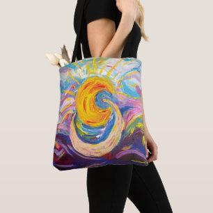 "Sun and Moon" Tote Bag (medium)
