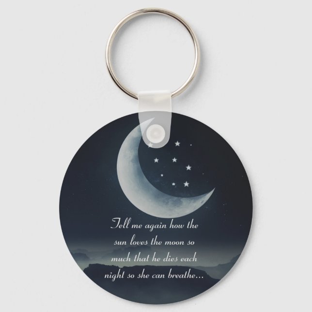 Sun and Moon Verse Key Ring (Front)