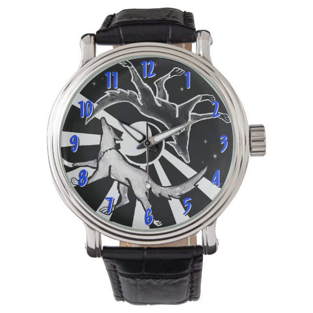 Sun and Moon Wolves Watch (Front)