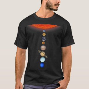 Sun And Planets Planetary System Solar System Spac T-Shirt
