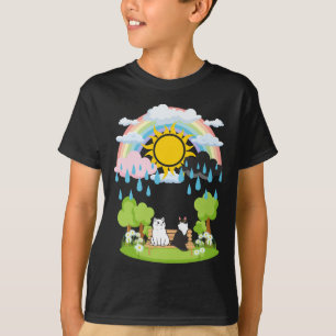 Sun And Rain Cats In The Park A Of Choice T-Shirt