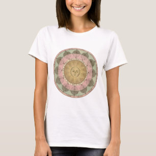 Sun and Seasons Detail from Antique Map circa 1780 T-Shirt
